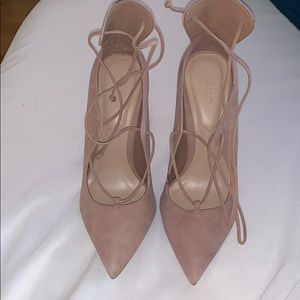 Taupe Aldo high heel